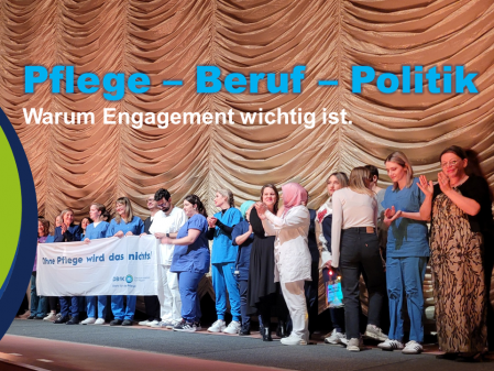 Berufspolitischer Austausch mit angehenden Pflegefachpersonen