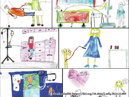 Wie erleben Kinder im Krankenhaus den Pflegeberuf?