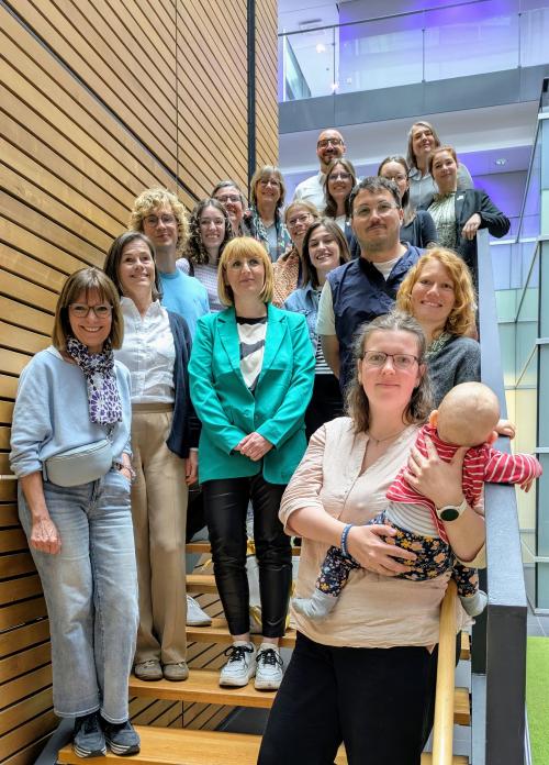 Besuch im Digital Health Village.