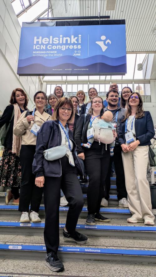 Die CHN-Gruppe auf dem ICN-Kongress: An den Nachmittagen rundeten fachliche Sessions das Reiseprogramm ab. 