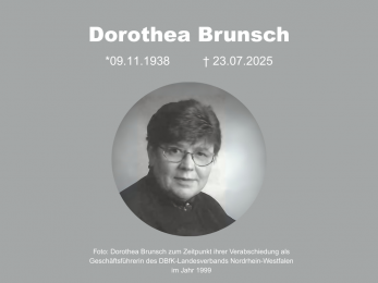 DBfK Nordwest trauert um Dorothea Brunsch