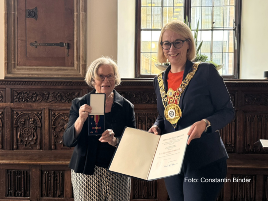Bundesverdienstkreuz für Doris Schiemann