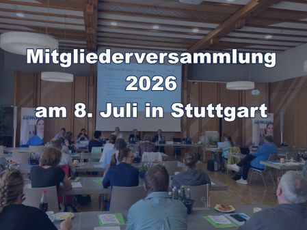 8. Juli 2026: Mitgliederversammlung des DBfK Südwest
